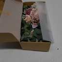 Ling's Moment 2pcs Artificial Welcome Sign Swag Wedding Arch Flowers Decorations Floral Eucalyptus Willow Garland Dusty Rose & Cream Rose Ceremony Party Reception Easel Door Wall Home Entryway Outdoor