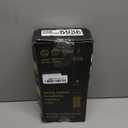 Round Hair Blow Dryer Brush - 1.2 Inch Ceramic Barrel Hair Dryer Brush for Short/Middle Hair, One Step Drying, Volumizing, Straightening and Styling, Negative Ionic Dryer Brush (Black-Golden, 1.2)