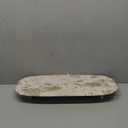 Mud Pie Marble Riser Board, 7" x 20", White