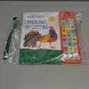 World of Eric Carle, Around the Farm 30-Button Animal Sound Book - Great for First Words - PI Kids