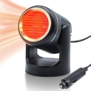 Portable Car Heaters For Vehicle, 12v 150 W Car Heater, Car Defroster Windshield Heater, That Plugs Into Cigarette Lighter