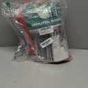 HOMEIDEAS Valentine's Day Non-See-Through Red Sheer Curtains 84 Inches Long, 2 Panels Set Privacy Light Filtering Semi Sheer Curtains for Living Room Bedroom Drapes,W52xL84