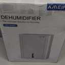 Dehumidifier for Bathroom, 135 OZ Water Tank, (1000 sq.ft) Quiet Dehumidifier for Home Basement Bedroom RV Closet with Auto Shut Off,Sleep Mode, 7 Colors LED Light