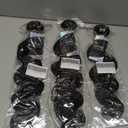 ASHINE Human Hair Bundles Body Wave, Unprocessed Cambodian Raw Hair Bundles for Women Natural Black 20 22 24 Inch, Keep Soft and Silky After Multiple Washes