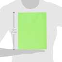 Wausau Papers Neenah Paper 21811 Astrobrights Colored Cardstock, 8.5 x 11, 65 lb/176 GSM, Martian Green, 250 Sheets