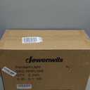 DEWENWILS 2 Pack Farmhouse Pendant Light, Metal Hanging Light Fixture with Wooden Grain Finish, 48 Inch Adjustable Pipes for Flat and Slop Ceiling, Kitchen Island, Bedroom, Dining Hall, ETL Listed