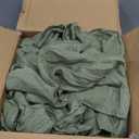 50 Pack Cheesecloth Napkins 20"x20" Sage Green Boho Gauze Cheese Cloth Napkins Bulk Rustic Dinner Table Decor for Wedding Bridal Baby Shower Party