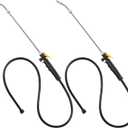 2 Packs Replacement Sprayer Wands with Hoses Compatible with Ryobi, 24 Inch Spray Part with Adjustable Nozzle, Trigger Wand, Hose, Adjustable Universal Spray Wands Match 3/8'' Hose