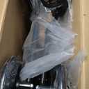 Drive Medical ATC19-BK Lightweight Aluminum Transport Wheelchair with Swing-Away Footrest, Black