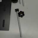 Linone Patio Umbrella Holder for Deck Railing, Heavy-Duty Umbrella Holder Deck Mount, Attachable to Railing Mounting Brackets, Maximizes Deck Space