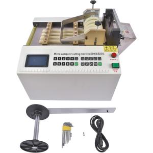 YS-100 Auto Heat-shrink Tube Cutter 110V Cable Pipe Cutting Machine, Cutting Width 0-100mm