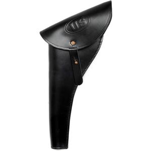 US Civil War Revolver Holster Black Leather Left Hand Model