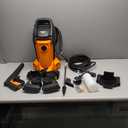 Electric Pressure Washer 4000 PSI 2.8 GPM Power Washer Telescopic Handle and Anti Tipping Technology Pressure Washer with 24FT Pressure Hose and Foam Cannon for Home Car Garden Patio Fence