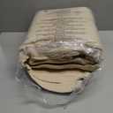 Bedsure 100% Cotton Muslin Blanket Queen Size for Bed - 4-Layer Breathable and Lightweight Thin Soft Summer Gauze Muslin Blankets for Adults, Linen Beige, 90x90 Inches