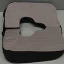 Bed Sore Cushions for Butt,Memory Foam Hemorrhoid Pillow for Sitting,T Shaped Opening Wheelchair Cushions for Pressure Relief, Donut Pillow for Bed Sores & Bedridden Pressure Sore,Black