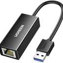 UGREEN USB to Ethernet Adapter, 1000Mbps Plug and Play Ethernet Adapter with USB 3.0, Driver Free, RJ45 LAN Network Dongle Compatible with Nintendo Switch, Laptop, PC, MacBook, Windows, macOS, Linux