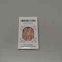 Romantic Love Heart Press on Nails Red Heart Acrylic Fake Nails Glossy White Love Heart Medium Square False Nails Polk Dots Stick on Nails Valentines Gift Gel Glue on Nails for Women Girls 24Pcs