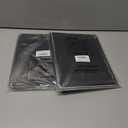 2 x 4 Pack College Ruled Notebook, Soft Black Cover Spiral Notebook, Memo Notepad Sketchbook, Students Office Business Diary Spiral Book Journal, 50 Pages, 25 Sheets, 10 x 7.5 Inch