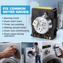 WPW10185975 W10185975 Dryer Timer Replacement | Fits Select Whirlpool and Kenmore 29 in. Gas Dryers Replaces 1481702, AP6016538, PS11749828, EAP11749828