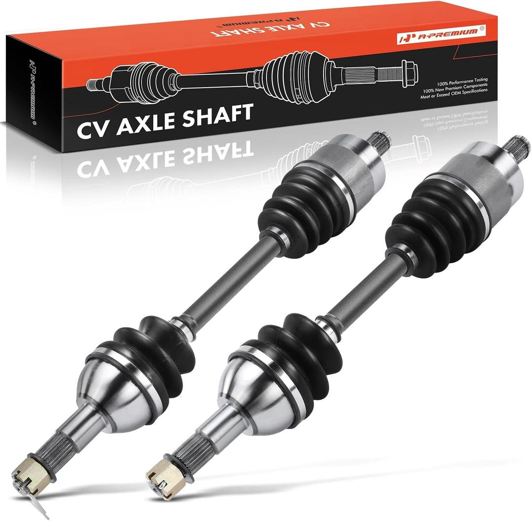 A-Premium Pair (2) Rear CV Axle Shaft Assembly Compatible with Can-Am Outlander 1000, Outlander 650, Outlander 800, Outlander 800R, Outlander Max 1000, Renegade 1000, Renegade 800R, Replace# 705500867