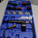 RACOONA Radiator Pressure Tester Kit,Coolant Pressure Tester Radiator Pressure Leakage Tester Tool,Car Accessories Automotive Cooling System Water Tank Leak Test Detector Set for Car Motorcycle Truck