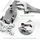 2 x Pneumatic Male Straight 1/4 Inch Tube OD x 1/4" NPT Push to Connect Fittings Mode PC1/4xN02(Pack of 10)