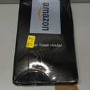 Black Standing Paper Towel Holder for Kitchen& Bathroom Countertop,Under Counter, Table Or BBQ, Standard or Jumbo-Sized Roll Paper (with Stainless Steel Base)