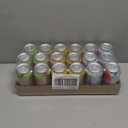 Bubly Sparkling Water, 3 Variety Pack (Melted Ice Pop, Orange Cream, Strawberry Sunset), Zero Sugar & Zero Calories, 12 fl oz Cans (18 Pack), Seltzer Water (EXP 10/01/26)