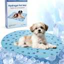 Dog Cooling Mat, Patented Gel Cooling Dog Bed, Non-Slip Waterproof Gel Cooling Pad for Small Dogs, Pet Cooling Mat for Indoors Outdoors, Crate Kennel Car Travel 16"x23.6"