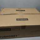 47.2" End of Bed Storage Ottoman Bench Burgundy UFSND01R, 17.7"D x 47.2"W x 17.7"H