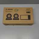 Baby Monitor with 2 Cameras Standby for 26-Hour Battery, Remote Control 4.3'' IPS Video Baby Monitor No WiFi Up to 1000ft Range, ECO, Night Vision, Temperature, 2-Way Talk, 8 Lullabies