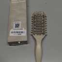 Curl Defining Brush,2024 Curly Hair Brush,Vented Hair Brush for Detangling, Shaping and Defining Curls For Women and Men Less Pulling (Beige)