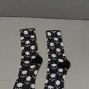 Graffiti Art Hip-Hop Style Texture Pattern Athletic Crew Socks For Women Men Novelty Sports Socks (Black and White Skulls)