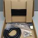 Upgrade 2 Pass Aluminium Transmission Oil Cooler, 5/16" Universal 2 Rows Tube And Fin Cooler Kit Engine With Hose Mounting, Black