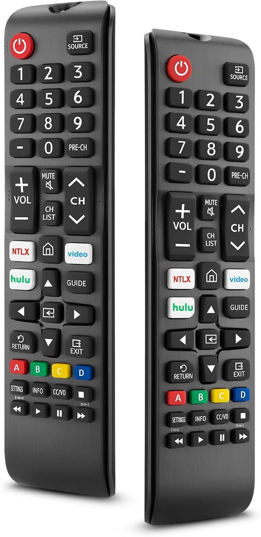 Pack of 2 Replacement for Samsung TV Remote Control, Universal Remote for Samsung Smart TV Frame Crystal UHD OLED QLED 4K 8k Series