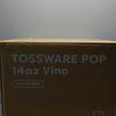 TOSSWARE POP 14oz Vino Set of 252, Recyclable, Unbreakable & Crystal Clear Plastic Wine Glasses