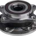 Autoround 513348 Front Wheel Hub and Bearing Assembly Replacement for 2013-2016 Dodge Dart, 2015-2017 Chrysler 200 w/ABS