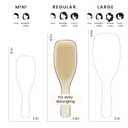 Tangle Teezer Chrome Ultimate Detangler Brush for Wet & Dry Hair, Eliminates Knots & Reduces Breakage for Straight to Curly Hair Types, Champagne Gold