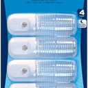Prime Wire & Cable NLAE334P Automatic White LED Night Light - Pack of 4