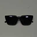 miyya Cat Eye Sunglasses for Women, Trendy Polarized Sunglasses Women, Retro Sun Glasses 2025, UV Protection Shades (Black/Black)