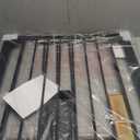 36" High Extra Tall Dog Gate, 29.6"-40.5" Wide Pressure Mounted Tall Baby Gate for Dog, Auto Close Pet Gate with Door for Stairs,Doorways,House,Black