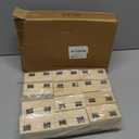 12 Pieces Small Wooden box Unfinished Wood Treasure Boxes with Lid for DIY Crafts (3.5 x 2.1 x 1.9 In)