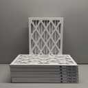 Amazon Basics 16x20x1 Air Filter 6 Pack, MERV 8 AC Furnace Filters (Actual Size: 15.75" x 19.75" x 0.75")