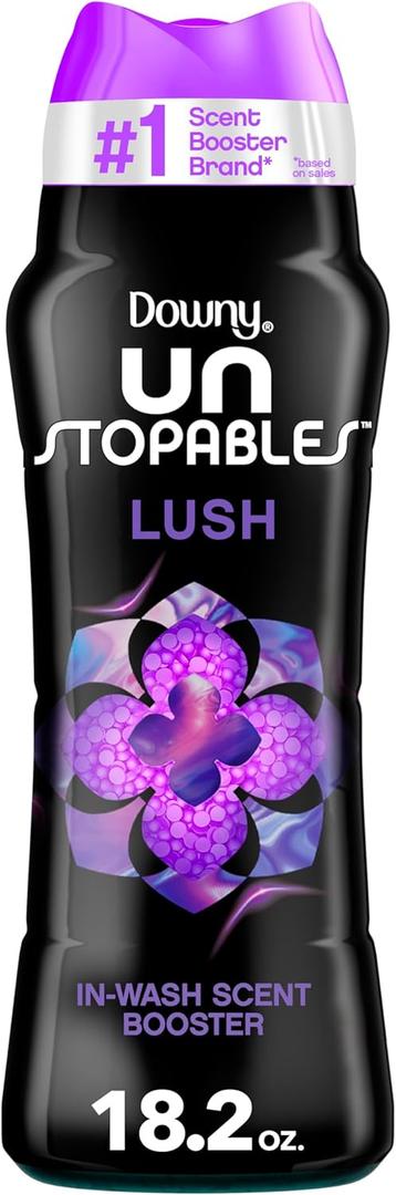 Downy Unstopables In-Wash Laundry Scent Booster Beads, Lush, 18.2 oz