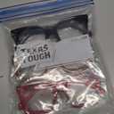 REAVEE 3 Pack Thick Frame Oversized Reading Glasses for Women Blue Light Blocking Computer stylish Readers with Spring Hinge (Black + Red + Brown)