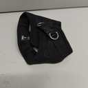 Best Pet Supplies Voyager Step-in Air Harness - All Weather Mesh, Reflective, No Pull Harness for Dogs, Cats - Secure with Hook & Loop Fastener, Buckle, Double D-Rings - Black, XXS