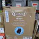 Graco 4Ever 4 in 1 Car Seat, Featuring TrueShield Side Impact Technology, Adjustable Harness System, Ideal for Newborns, Infants, Toddlers & Kids MFD: 07-18-25