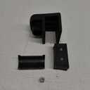 Scotty #245-BK Rail Mounting Adapter, 1-1/4" Square or Round Rail
