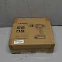 GardenJoy 20v Cordless Drill Set, Power Electric Kit 2 Batteries With Charger 30Nm 2-Speed 3/8" Keyless Chuck 24+1 Torque Drill Driver screwdriver Bits with LED Electric Work Light for Women DIY