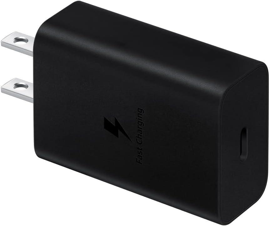 Samsung 15W Wall Charger Type C Only (Cable not Included), Black